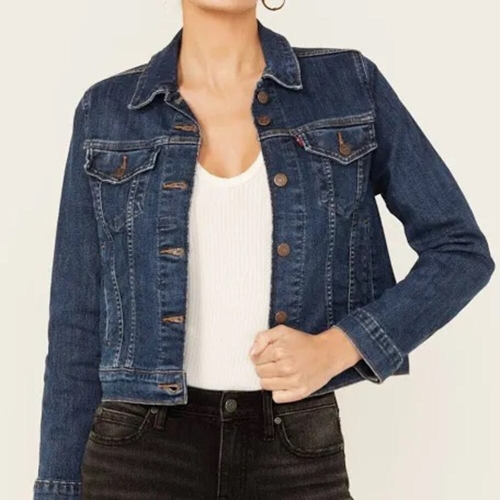 LEVI'S WOMEN'S ORIGINAL TRUCKER JACKET, Size Small